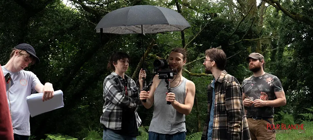 Equipe technique tournage exterieur Equipe technique sur un tournage en exterieur
