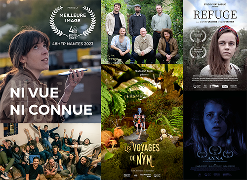 Affiches de créations du studio vert basilic